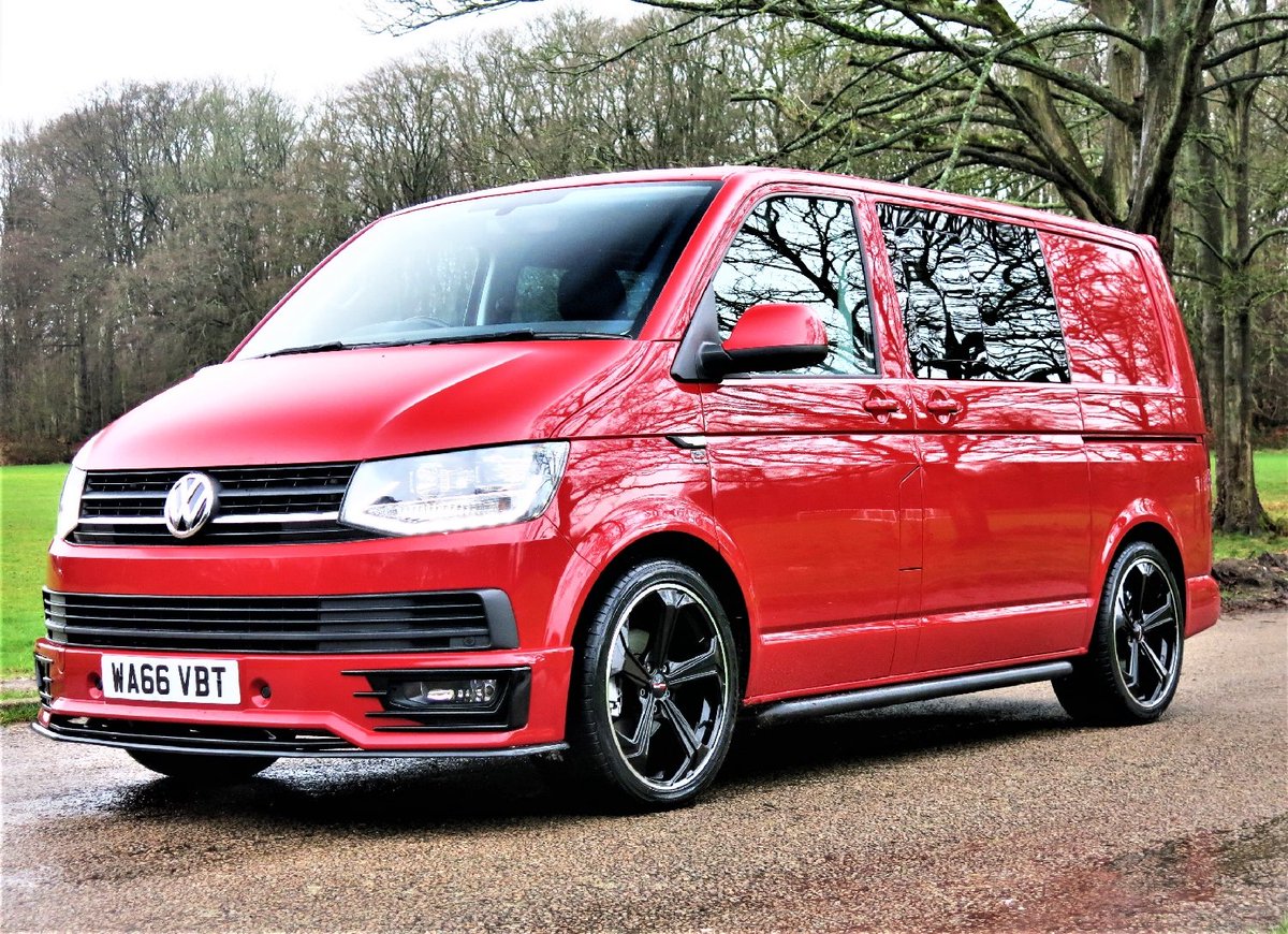 UTransporters's tweet photo. VOLKSWAGEN TRANSPORTER KOMBI (2016) VAN T6 140HP 6 SPEED SWB T30 KOMBI SPORTLINE HIGHLINE
£27,495 inc VAT!
#vw #VWtransporter  #vwtuning  #vwvans  #volkswagen  #kombi #VWkombi  #T6 #sportline #swb #bluemotion #T28 #euro6 #bluetooth #vwshuttle #shuttle #highline https://t.co/GtDCkfYX59