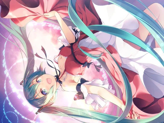 一年振りの趣味絵?ミクさんおめでとう!
#ミクの日  #ミクの日2020 