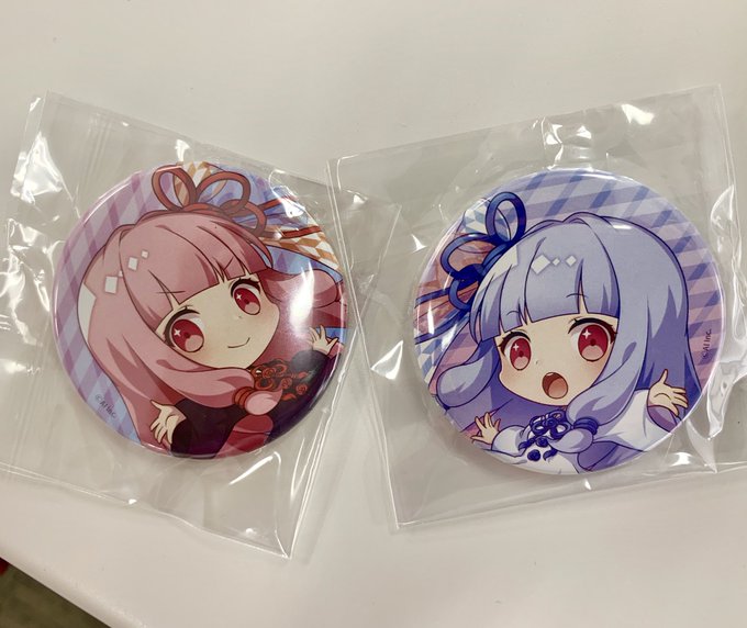 ポップアップストアのガチャ缶バッチ(*'ω`*) 