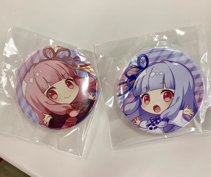ポップアップストアのガチャ缶バッチ(*'ω`*) 