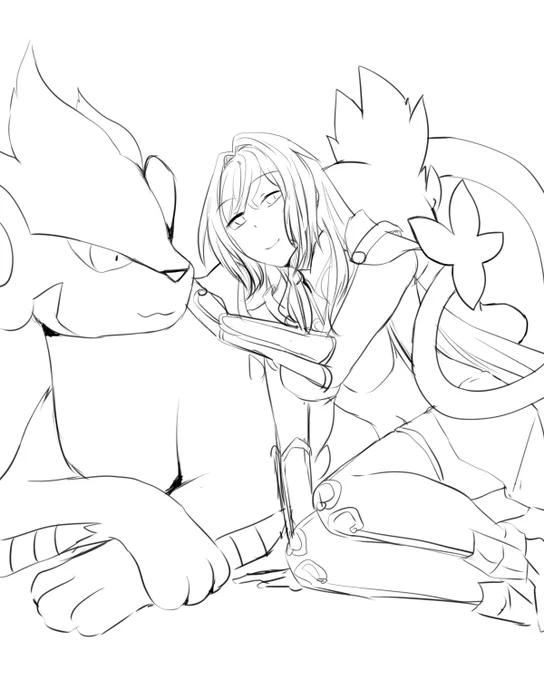 day 52: luxio evolved into luxray so. it's also very cozy

#fgo #fatego 