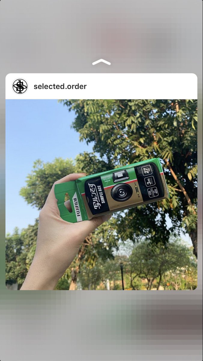 selected0rder's tweet photo. กล้องใช้แล้วทิ้ง 
‼️พร้อมถ่าย‼️

  fujifilm #พร้อมส่ง 

LINE👉🏻https://t.co/U8XumehiHX
📦พรีอื่นๆ สอบถามได้เลยค่า
#preorderjapanthailand #fujifilm #preorderjapan #หิ้วญี่ปุ่น #commesdesgarcons #พรีญี่ปุ่น #พรีออเดอร์ญี่ปุ่น #กล้องฟิล์มใช้แล้วทิ้ง https://t.co/eCWUBUBh0H