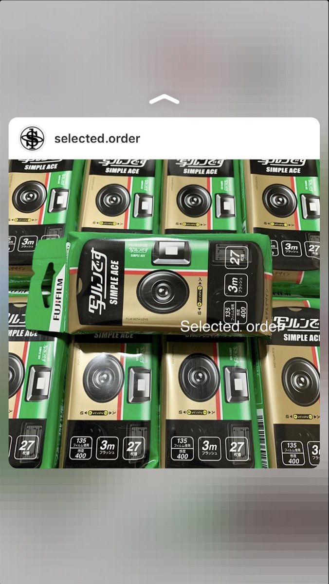 selected0rder's tweet photo. กล้องใช้แล้วทิ้ง 
‼️พร้อมถ่าย‼️

  fujifilm #พร้อมส่ง 

LINE👉🏻https://t.co/U8XumehiHX
📦พรีอื่นๆ สอบถามได้เลยค่า
#preorderjapanthailand #fujifilm #preorderjapan #หิ้วญี่ปุ่น #commesdesgarcons #พรีญี่ปุ่น #พรีออเดอร์ญี่ปุ่น #กล้องฟิล์มใช้แล้วทิ้ง https://t.co/eCWUBUBh0H
