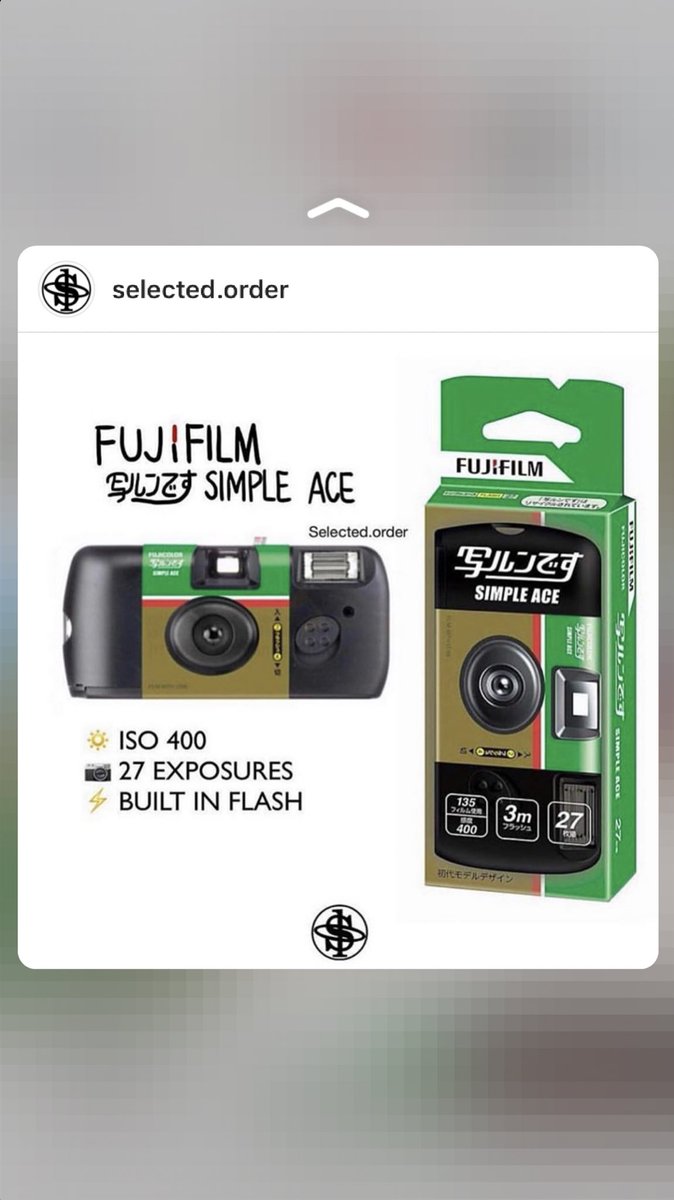 selected0rder's tweet photo. กล้องใช้แล้วทิ้ง 
‼️พร้อมถ่าย‼️

  fujifilm #พร้อมส่ง 

LINE👉🏻https://t.co/U8XumehiHX
📦พรีอื่นๆ สอบถามได้เลยค่า
#preorderjapanthailand #fujifilm #preorderjapan #หิ้วญี่ปุ่น #commesdesgarcons #พรีญี่ปุ่น #พรีออเดอร์ญี่ปุ่น #กล้องฟิล์มใช้แล้วทิ้ง https://t.co/eCWUBUBh0H