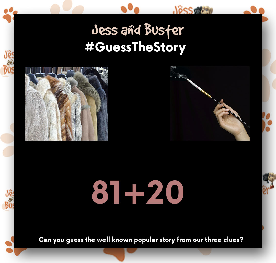 BusterJess's tweet image. Can you guess the well-known popular book from the three clues?  

Let us know your guesses...

CLUE: This book has also been turned into an animated classic and also hit our cinema screens. 

#guessthestory #amreading #amwriting #fun #game