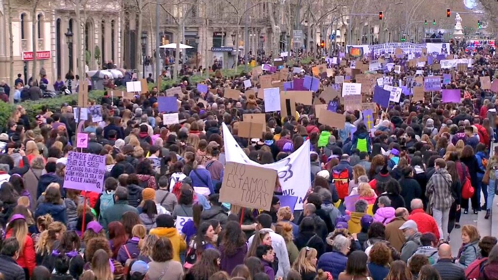 Image result for quatre okupacions feministes anunciades el 8-M