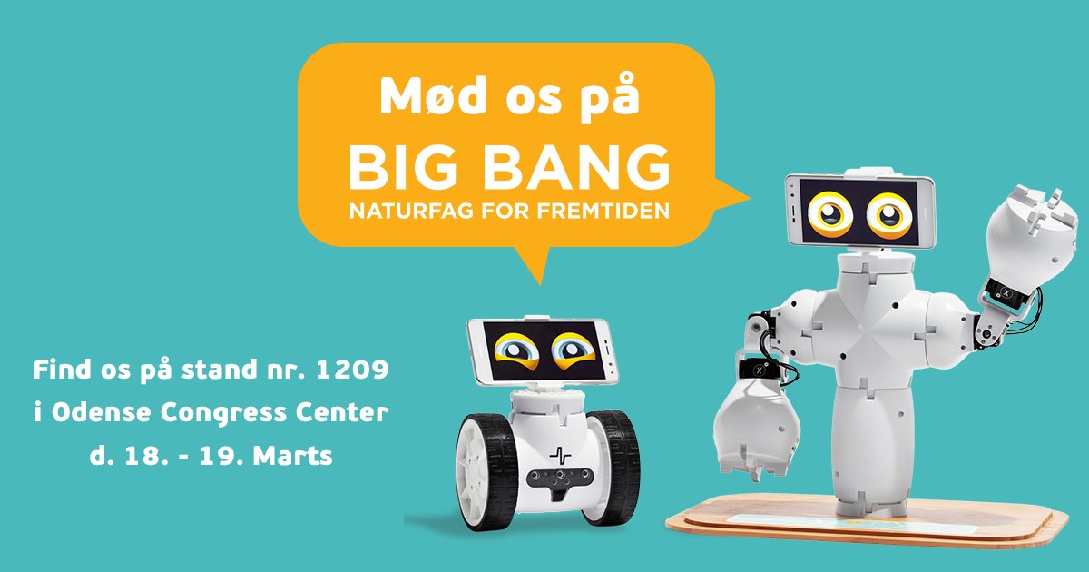 ShapeRobotics's tweet image. 🇩🇰 Danmarks Læringsfestival var en kæmpe succes, så nu glæder vi os blot endnu mere til at vise Fable frem til Big Bang i Odense.
🤖 Ses vi der? 
#ShapeRobotics #FableRobot #STEMeducation #eduTech #STEMskills #ModularRobot