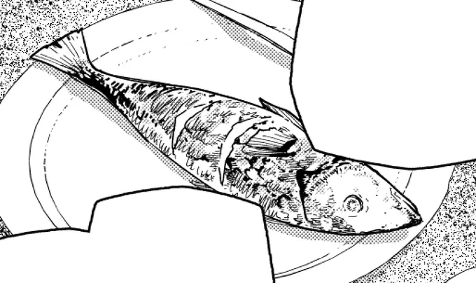 今月発売のマガジンエッジから始まる
新エピソードについては
まだ何も言えないのですが……

魚を食べます。 