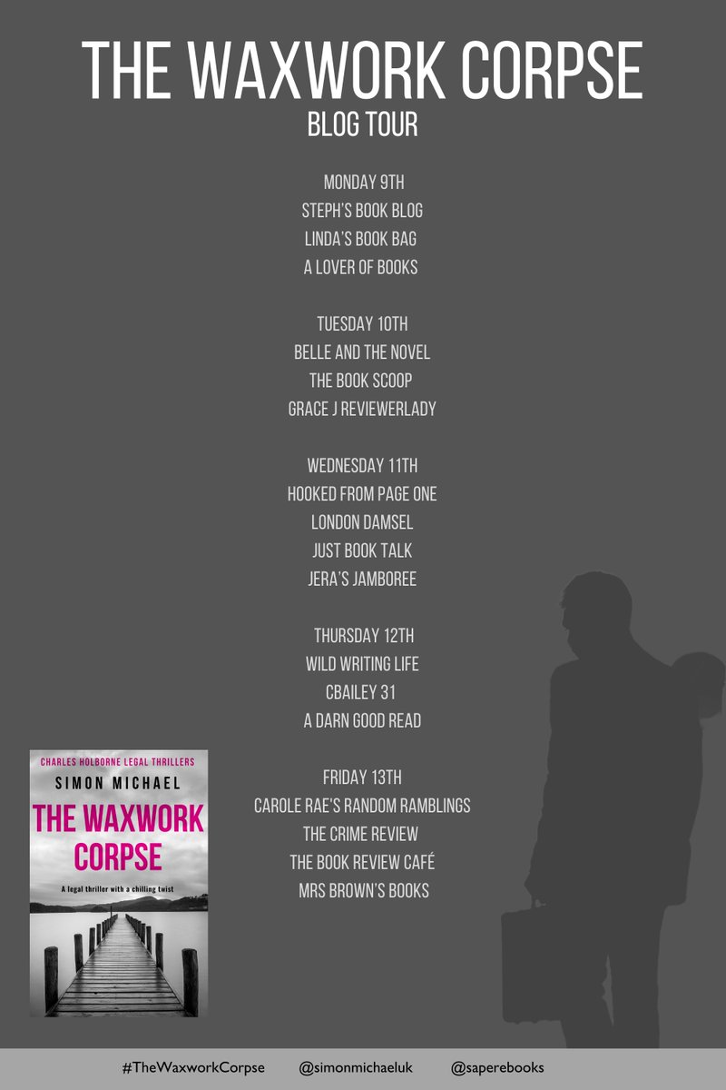 Linda Hill (@lindahill50hill) on Twitter photo I'm delighted to help start <a href="/simonmichaeluk/">Simon Michael</a> #TheWaxworkCorpse #blogtour by staying in and chatting about the book today ow.ly/RBhT50yFUJC <a href="/SapereBooks/">Sapere Books 🦉</a> I'm delighted to help start <a href="/simonmichaeluk/">Simon Michael</a> #TheWaxworkCorpse #blogtour by staying in and chatting about the book today ow.ly/RBhT50yFUJC <a href="/SapereBooks/">Sapere Books 🦉</a>