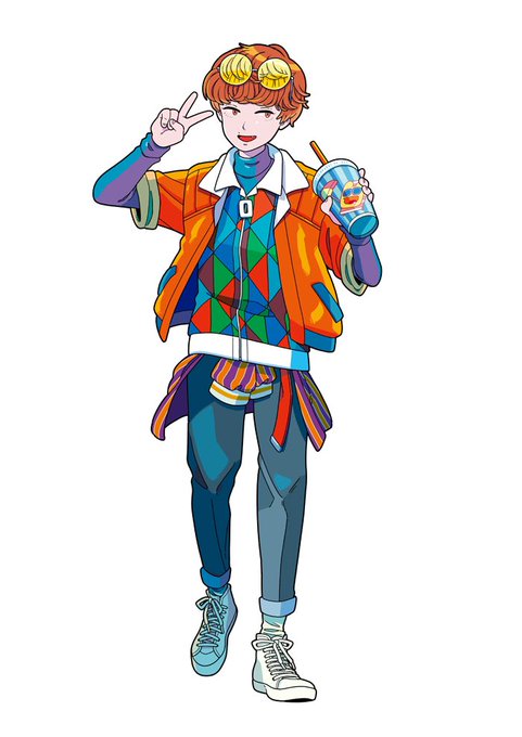 こちらはめいちゃんのツアー『超迷惑』のキービジュアルで描いためい