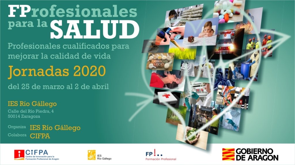 cifpa_aragon's tweet photo. Del 25/03 al 02/04 se celebrará la 5ª edición de las Jornadas FProfesionales para la Salud que organiza el IES Río Gállego en colaboración con el CIFPA.

¡Ven a conocer el sector!

Información e inscripciones: https://t.co/sy8dGHAa08

@RioIes @fp_aragon @dgafprofesorado  #FPSalud https://t.co/8Hs13deQTf