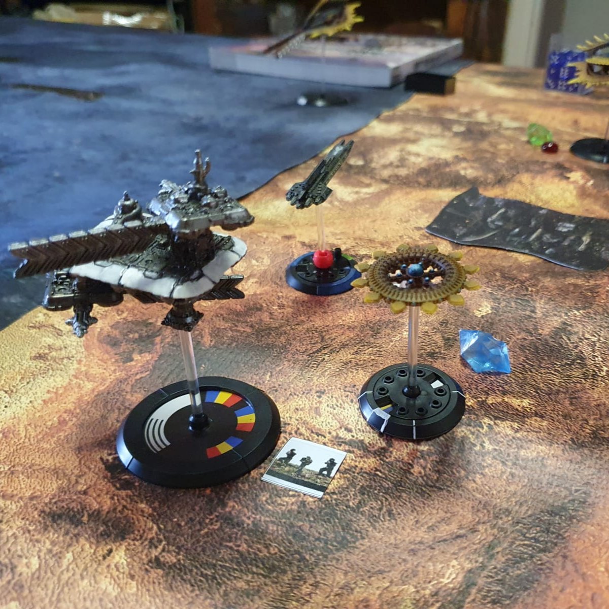 TheMolecast's tweet image. The future is now! Or it was at Warzone's #dropfleet and #starwarslegion Campaign Day this past Saturday 👍

#MiniatureMonday