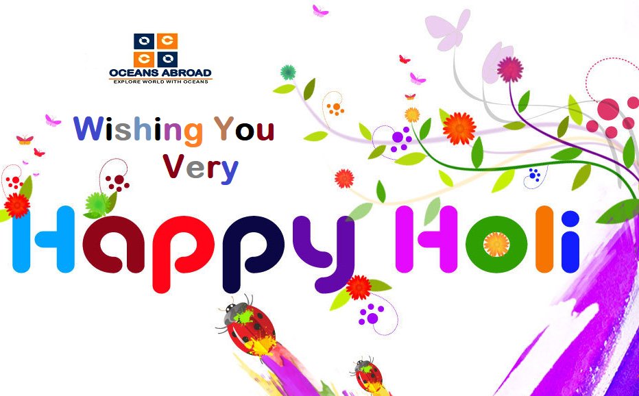 oceansabroads's tweet photo. Happy Holi to all Oceans Family. We wish you health, prosperity &amp; business achievements at this prismic colour eve. #HappyHoli #OceansAbroad #Holi https://t.co/YML2GuEIIh
