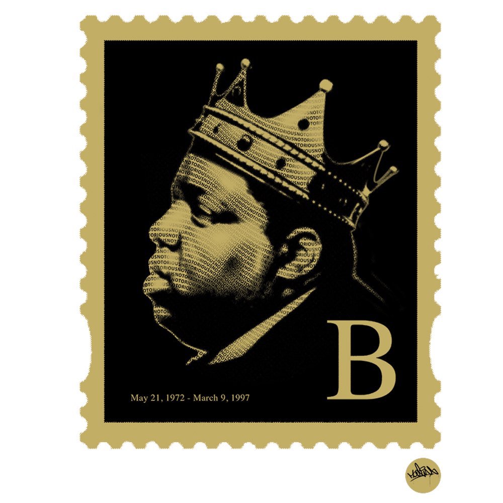 madina_design's tweet photo. R.I.P. Christopher George Latore Wallace (May 21, 1972 – March 9, 1997)

#BIGGIESMALLS #NOTIORIOUS  #hiphop #brooklyn #biggie https://t.co/QD5JcQaEt8