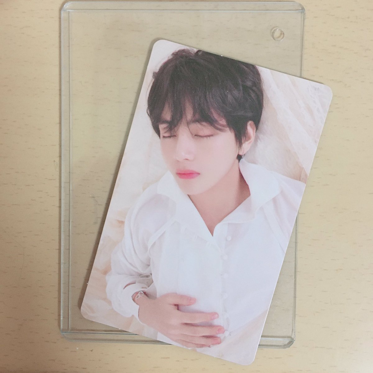 BTS  Love yourself  轉 U
トレカ交換

【譲】テヒョン

【求】ジン

画像と同じ種類のジンくんを持ってて、テヒョンと交換できる方いましたらリプまたはDMお願いします🙇🏻‍♀️💦
 #btsトレカ交換