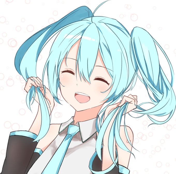 #ミクの日 
過去絵ですが 