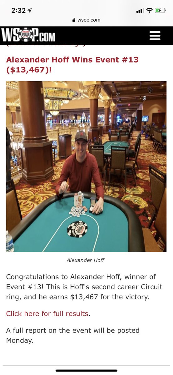 Ring #2 😍. Pretty easy when you get slapped with the deck all night!