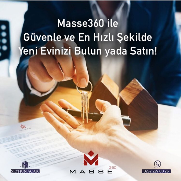Masse360 ile Güvenle En Hızlı Şekilde Yeni Evinizi Bulun yada Satın!

Premium Hizmet Yaklaşımıyla Gayrimenkul Yatırımı Danışmanlığı Alanında Yüksek Memnuniyeti Garanti Ediyoruz. 
🌎 masse360.com
📞 (0232) 229 00 26