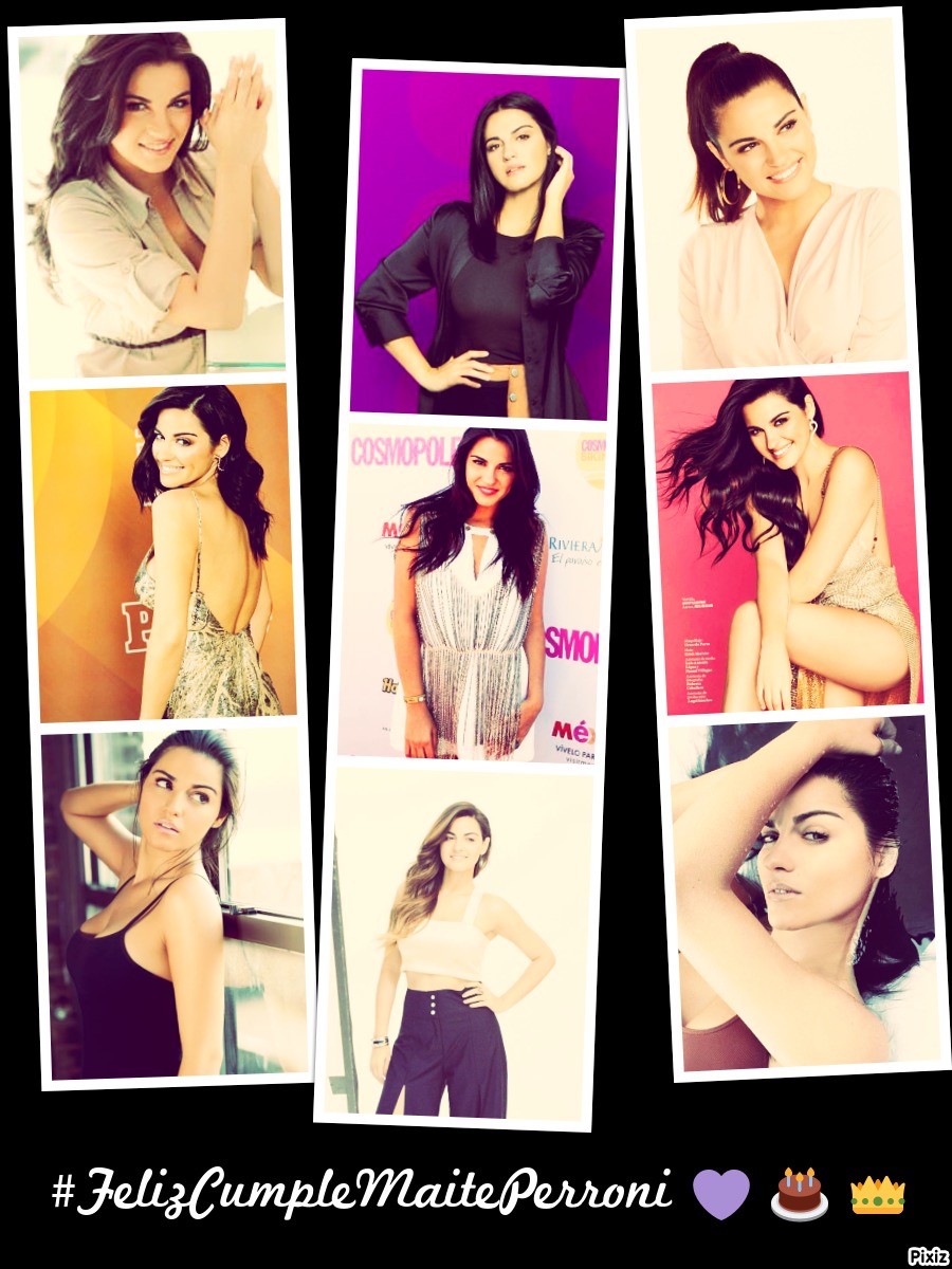 MagiaUckerroni's tweet photo. En este día sumamente especial para ti mi reina bella @MaiteOficial deseo lo mejor, desde lo más profundo de mi corazón q la luz y la magia del universo te llene de amor, éxitos y salud en tu vida te amo hermosa. #FelizCumpleMaitePerroni  💜🤗🎂🎉🎊👑🌙💋🥂 https://t.co/iLdABa6XtD