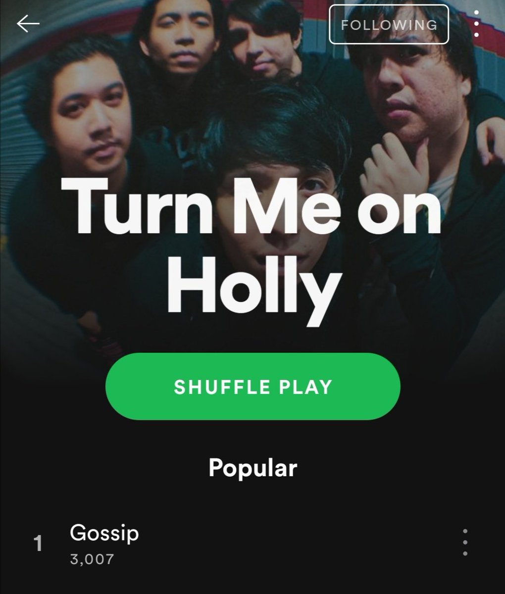 TurnMeOnHollyPH's tweet photo. Maraming sa salamat sa lahat ng nakikinig! 3k plays on Spotify! ❤️❤️

Keep listening on Spotify here:
https://t.co/mxtOemP37D https://t.co/Rp3IVeFEC9