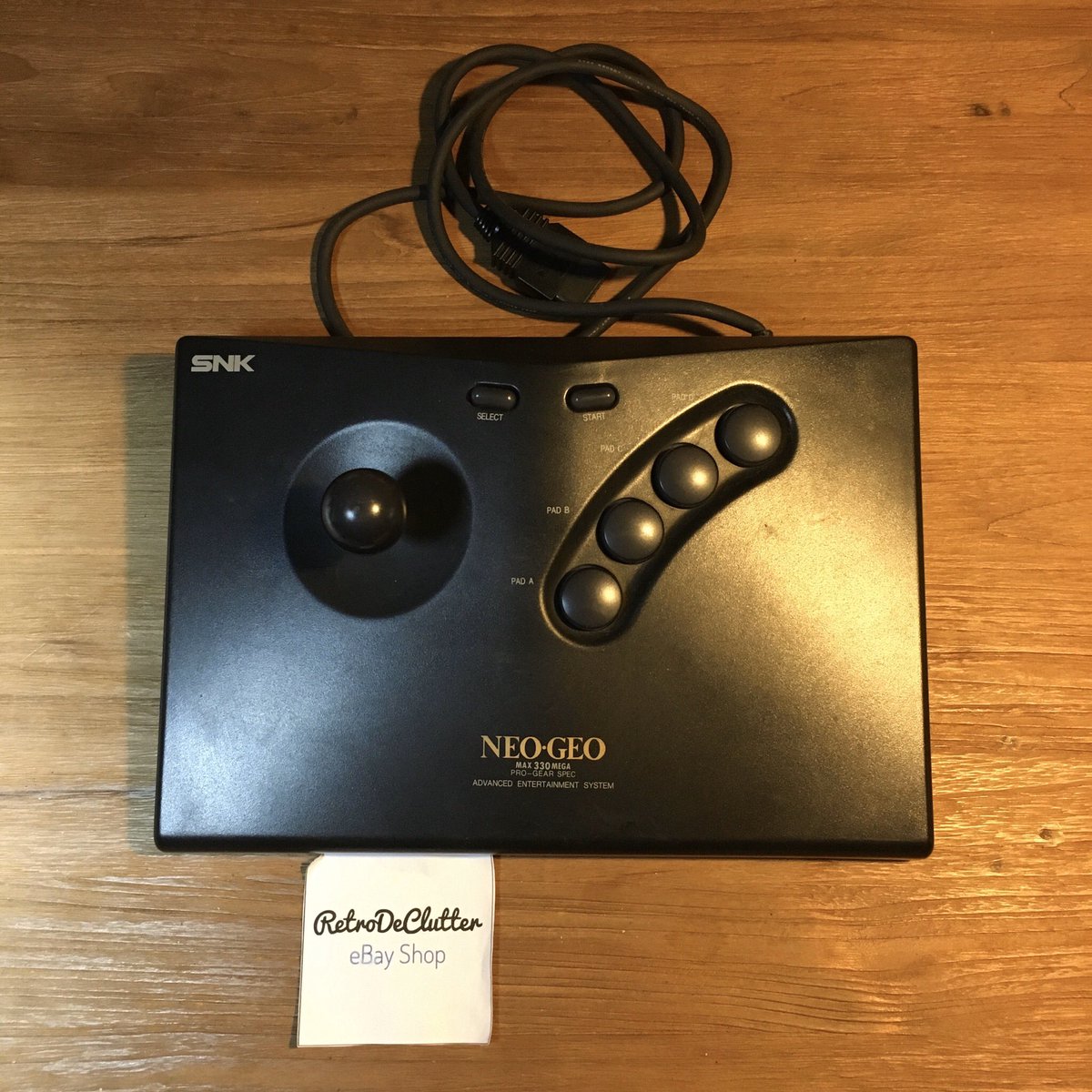 RetroDeClutter's tweet photo. NEO•GEO Console &amp; Games for sale!
.
https://t.co/RWYioGEvPh
.
#neogeo #neogeoaes #retrogames #retrogamer #RetroGaming #RetroGameSearch #giochiretrò https://t.co/yp5OLtxmuz
