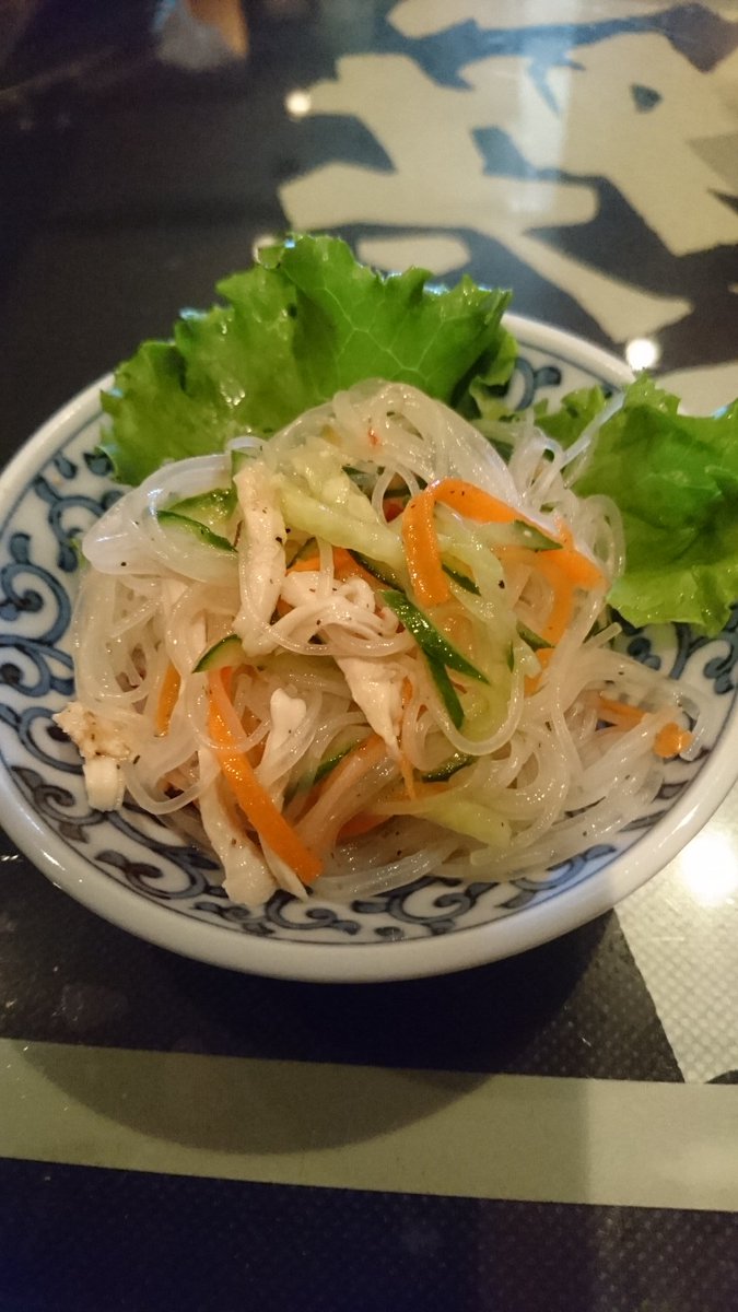 ট ইট র 居酒屋 鈴蘭 今日のお通しは 春雨サラダ イタリアン 東松山 居酒屋 居酒屋鈴蘭