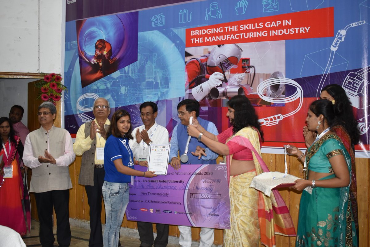 CVRGI_Twitt's tweet photo. Winners of National Welding League 2020 (For Women students)

Congratulations! to all the winners https://t.co/UJb6BzsoK9