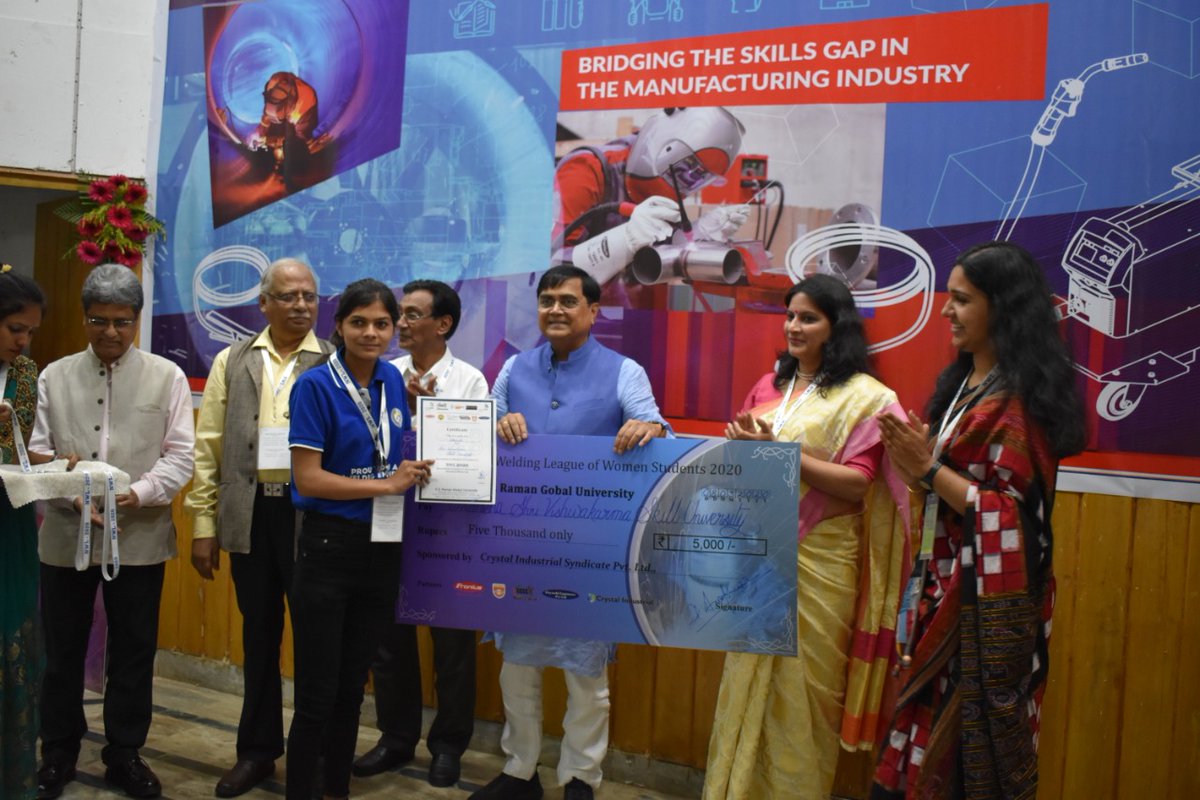 CVRGI_Twitt's tweet photo. Winners of National Welding League 2020 (For Women students)

Congratulations! to all the winners https://t.co/JOMmyTu51N