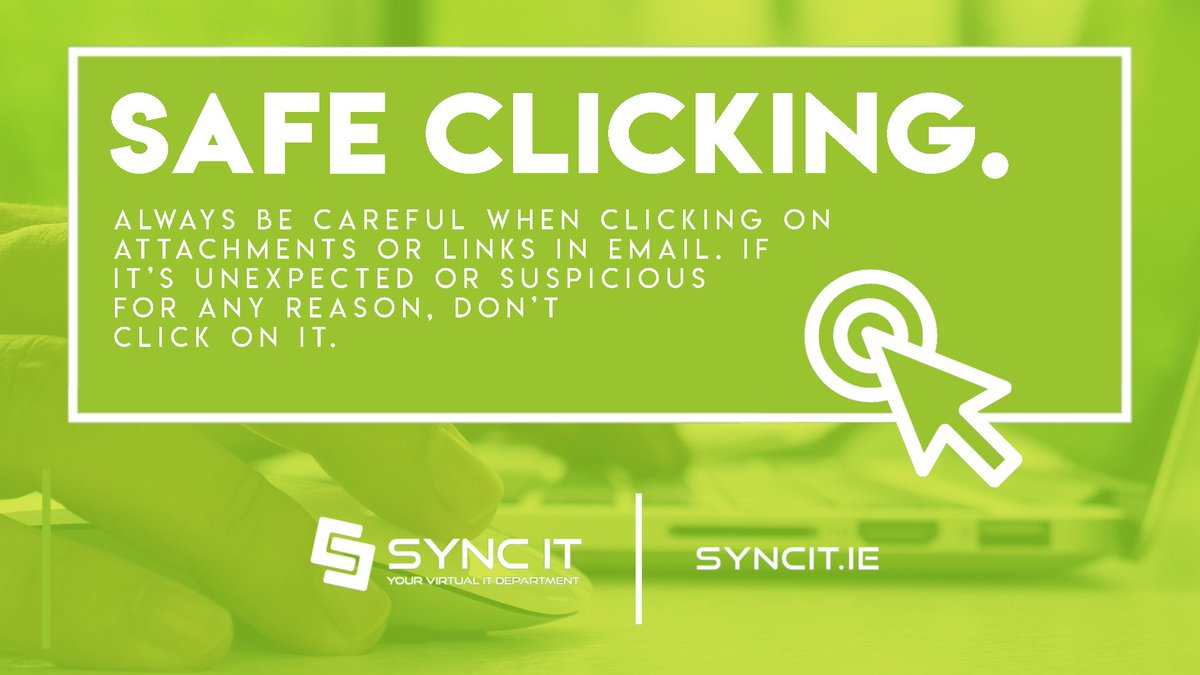 Cusken_SyncIT's tweet photo. Phishing is a cybercrime in which a target or targets are contacted by email, telephone or text message by someone posing as a legitimate institution to lure individuals into providing sensitive data. 👨‍💻

#SyncIT #CyberSecurity #Dundalk #Ireland #LouthChat #TopTips https://t.co/ftqoBp59XQ