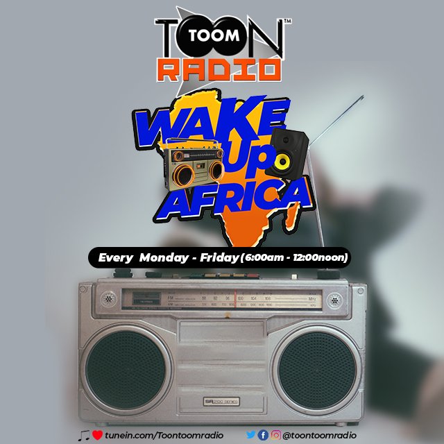 ToontoomRadio's tweet photo. Good Morning Africa...! #WakeUpAfrica
Whether Corona or not..we gon keep the music alive @ToontoomRadio 
         S T R E A M I N G  L I V E
Click  https://t.co/dZinDd2pAG 
Listen here https://t.co/JqZZGvnNMb https://t.co/wL5faY9jio