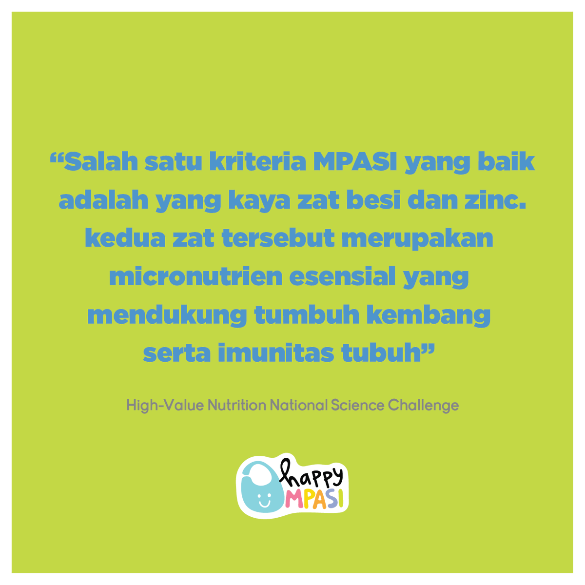 HappyMPASI's tweet photo. Anak-anak pada rentang usia 6-18 bulan yang diberi protein hewani juga menunjukkan kurva pertumbuhan yang lebih baik jika dibandingkan dengan anak yang hanya diberi asupan karbohidrat.

#happympasi #parentingindonesia #tipsmpasi #zinc #zatbesi https://t.co/ipY0NSabFP