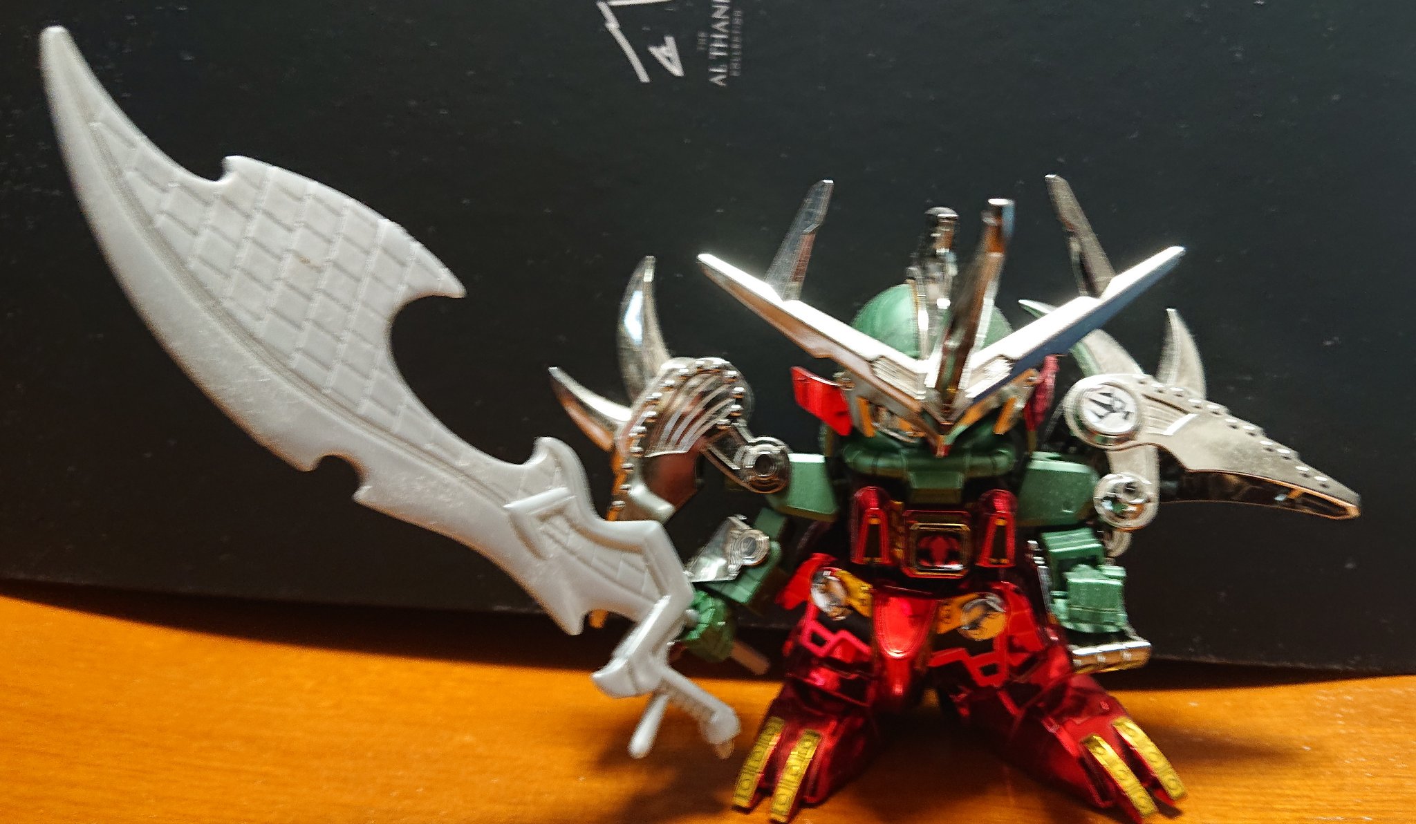 さわむら サイバーコネクトツー レジェンドbbの闇将軍に 元祖の闇皇帝の黒星剣は非常にサイズ感がいいですね 漫画版を再現するために 復活闇将軍をレジェンドbb出してほしかですばい ザクの日 T Co Dlq4vuxsiy Twitter