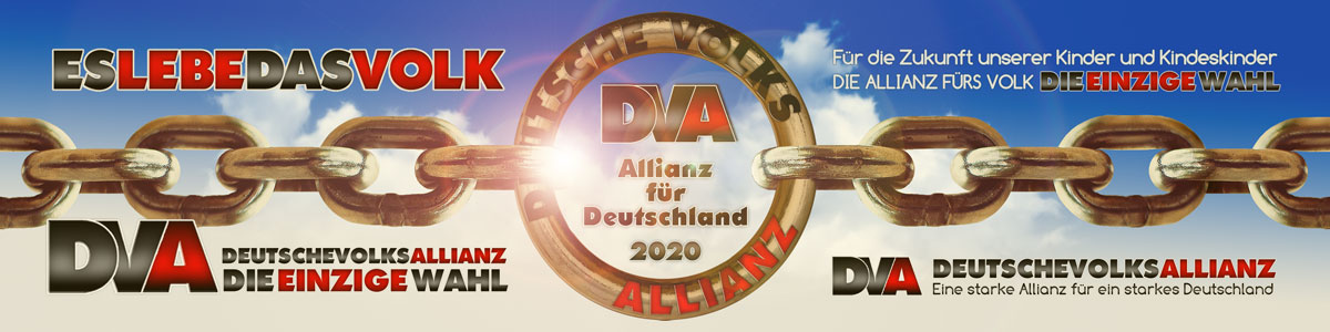 VOLKSALLIANZ's tweet photo. #DeutscheVolksAllianz #DVA #AllianzfürsVolk 
#AllianzfürDeutschland #AFD #DeutscheVolksOrganisation 
Überparteiliche Allianz zum Wohle des deutschen Volkes und für das Glück unserer Kinder und die #goldeneZukunft unserer Kindeskinder.
#EsLebeDasVolk #VolksAllianz #DieEinzigeWahl https://t.co/8zqIbmjJqp
