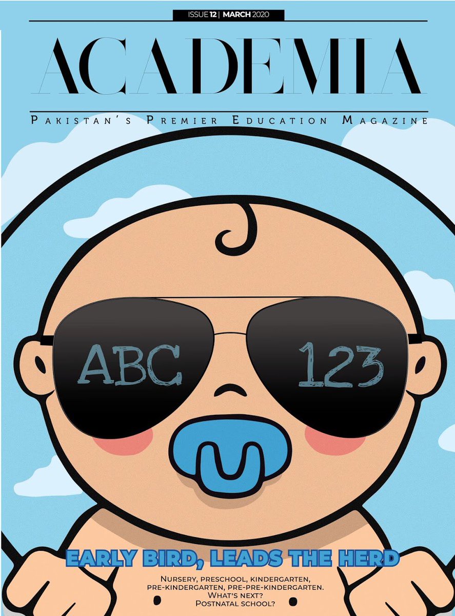 academiamag's tweet photo. Hey people, our March issue has hit the stands with a compelling mix of interesting content. This month our cover story questions whether or not #preschooling is absolutely necessary? Grab your copy to get exclusive insights. #AcademiaMag #IssueOutNow #Toddlers #Kindergarten https://t.co/jrXMU87e96