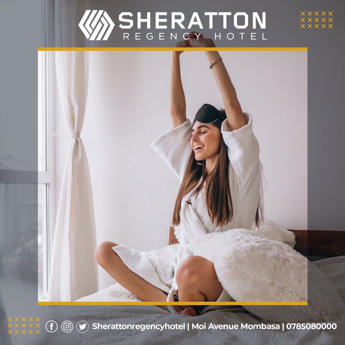HotelSheratton's tweet photo. Motivation Monday :
Your Monday Morning Thoughts Set A Tone For The Whole Week.
Be Positive.
.
.
#mondaymotivation #sherattonregency #regency #mombasaraha🌴🌴 #ggmu https://t.co/uhbQSbDf3s