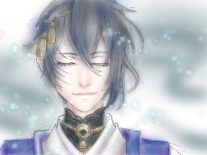 三日月宗近のtwitterイラスト検索結果 古い順