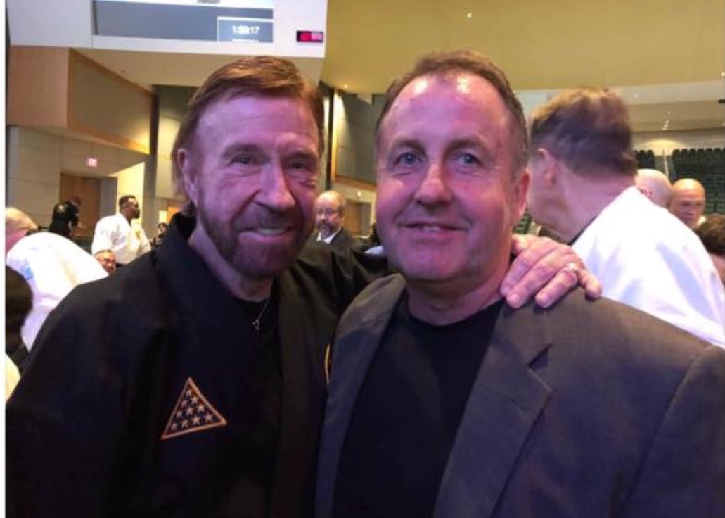 I want to wish Chuck Norris a happy birthday. 