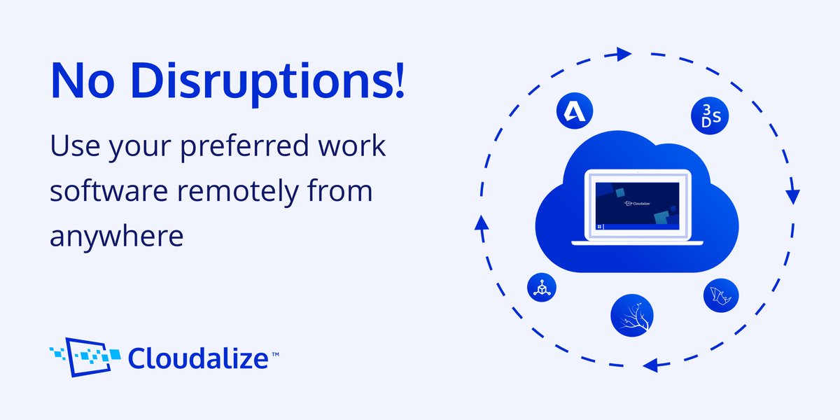 #Blog: safe, secure and uninterrupted business operations when you use <a href="/Cloudalize/">Cloudalize</a>'s #GPUpowered #cloudsolutions to allow your employees to work remotely. Read more 👉: hubs.ly/H0nryns0