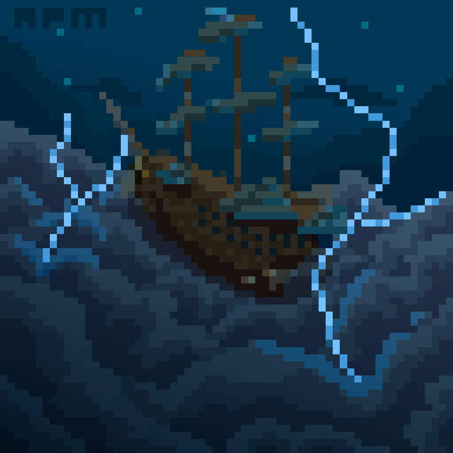 Andre_APM's tweet image. Ship above #StormCloud for today's @Pixel_Dailies 

#pixel_dailies #pixel_art