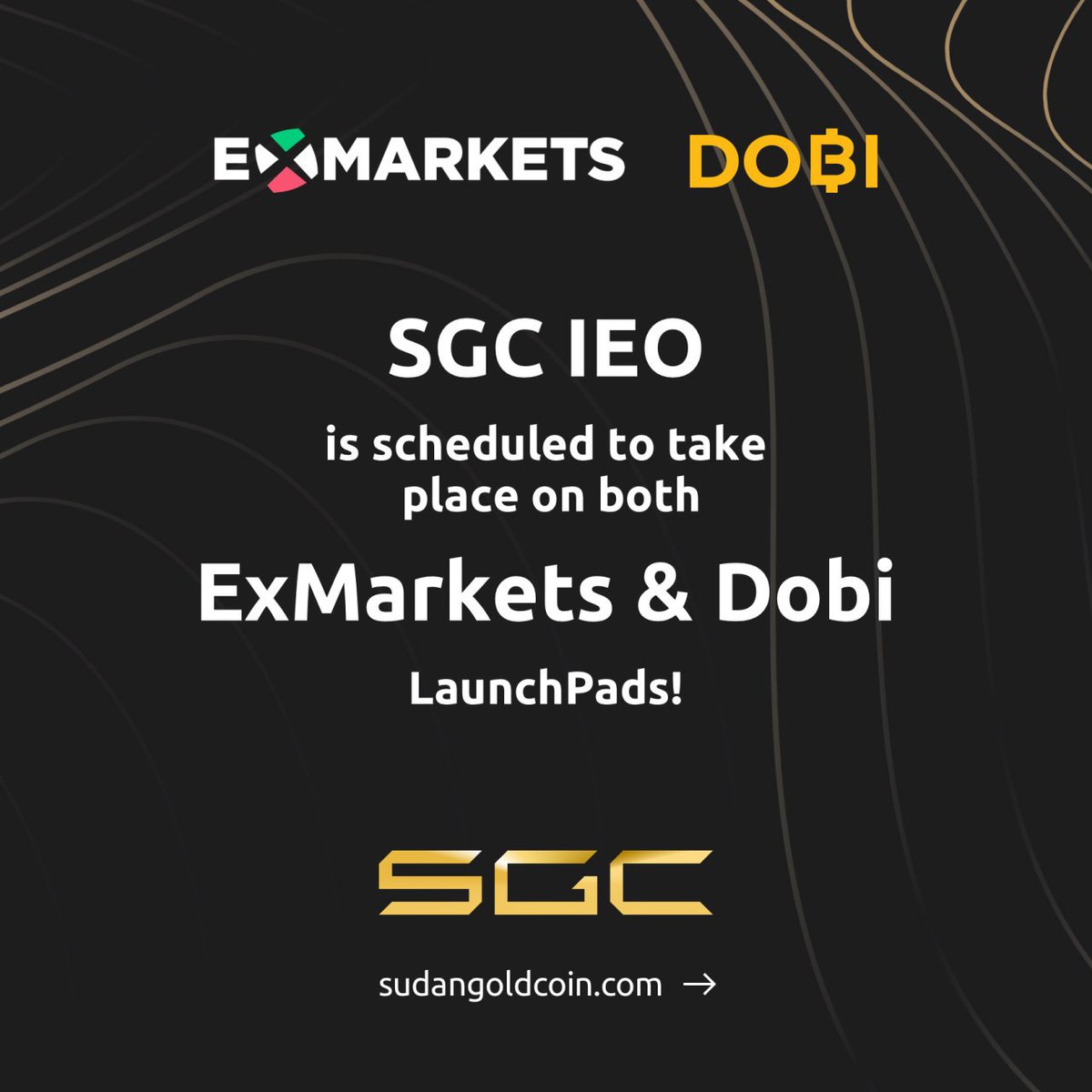 SudanGoldCoin's tweet image. A chance to fill your #SGC bags

#IEO scheduled to take place on @Dobitrade_ @ex_markets