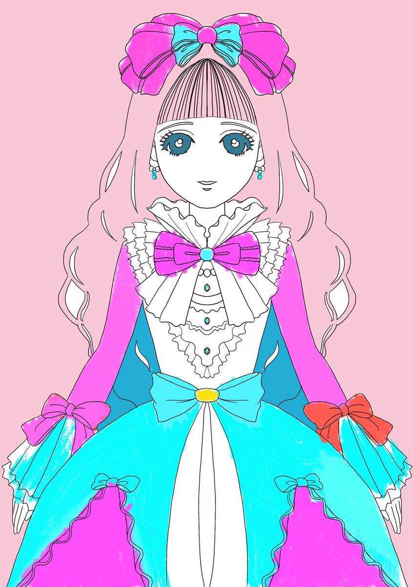 #ぬりえ
#procreate
procreateで次女にぬりえ用の絵を描いたら
一所懸命塗ってくれた
次女の方がprocreateを使いこなしているかも。。。
