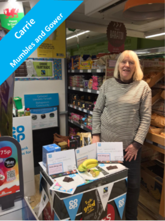 Harri_CoopMPC's tweet photo. Extremely proud of my team who have supported events throughout #FairtradeFortnight!
Ros and Roxane attended Fairtrade Swansea Events, Ruth helped a scout group with their Banana Splits, Carrie and Pauline supported @coopuk tasting sessions and caroline shared Fairtrade Coffee. https://t.co/ewxmJYgDfq