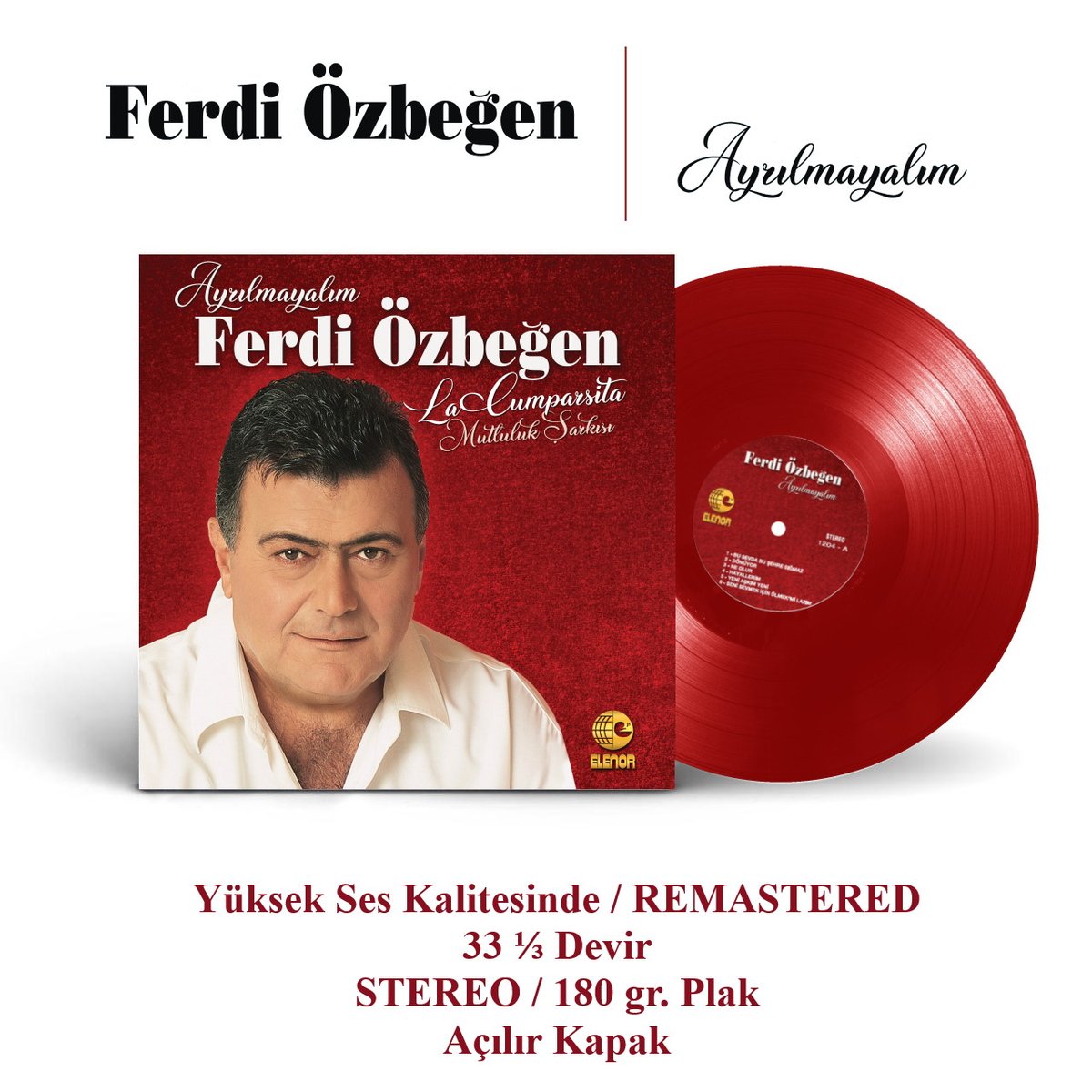 esenshop's tweet photo. Ferdi Özbeğen / Ayrılmayalım (Renkli Plak)
Sınırlı sayıda ön siparişe açılmıştır... 
KDV dahil 103,25 TL (Aynı gün kargo) Ön sipariş için... https://t.co/htUJA15reX #ferdiözbeğen #ayrılmayalım #fantazi #plak #33devir #arşiv #koleksiyon #elenormüzik 
@Elenorplakmuzik @MuzikElenor https://t.co/21uDujWOsL