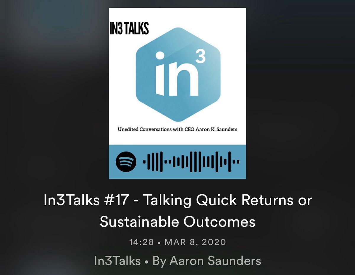 aaronksaunders's tweet photo. Latest #in3talks episode has been released, please listen, like and subscribe https://t.co/2NfYx8UCvx #Diversity #inclusion #tech #startuplife #developer https://t.co/ZSAzC2LgJW