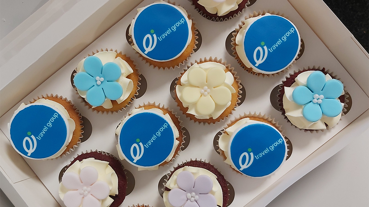 A lovely gift from the team at <a href="/TheRiverside/">Riverside Park Hotel & Leisure Club</a> and <a href="/MidlandsPark/">Midlands Park Hotel</a> to brighten up our Monday!