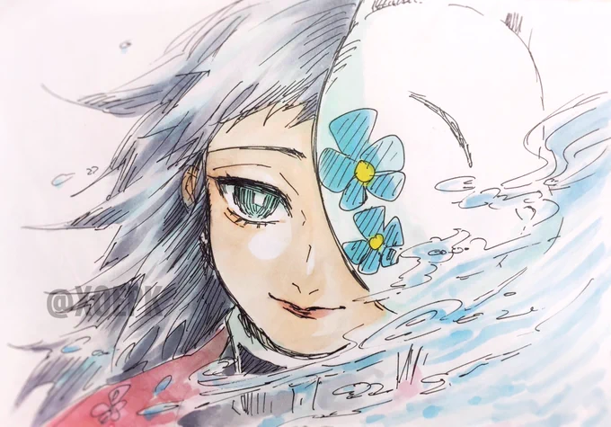 心の赴くままに勢いで描いた生存if真菰 