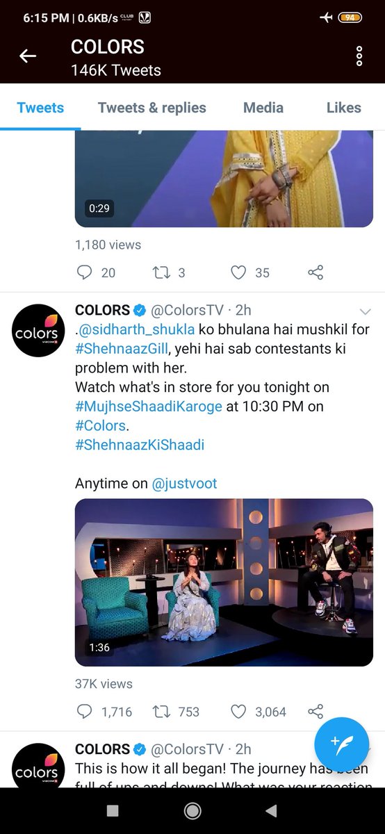 Anshuman2708's tweet photo. Ye dekho in @ColorsTV walo ka abhi bhi @sidharth_shukla kai naam se trp lena jari hai #Views Dekho kewal #SidharthShukla kai naam ki wajeh se ek me 90k ek me 37k..bakiyo me dekho 10k hai bs.. 
#StopUsingSidForTrp
#RangBarseWithSid https://t.co/v7DkLaK5Mw