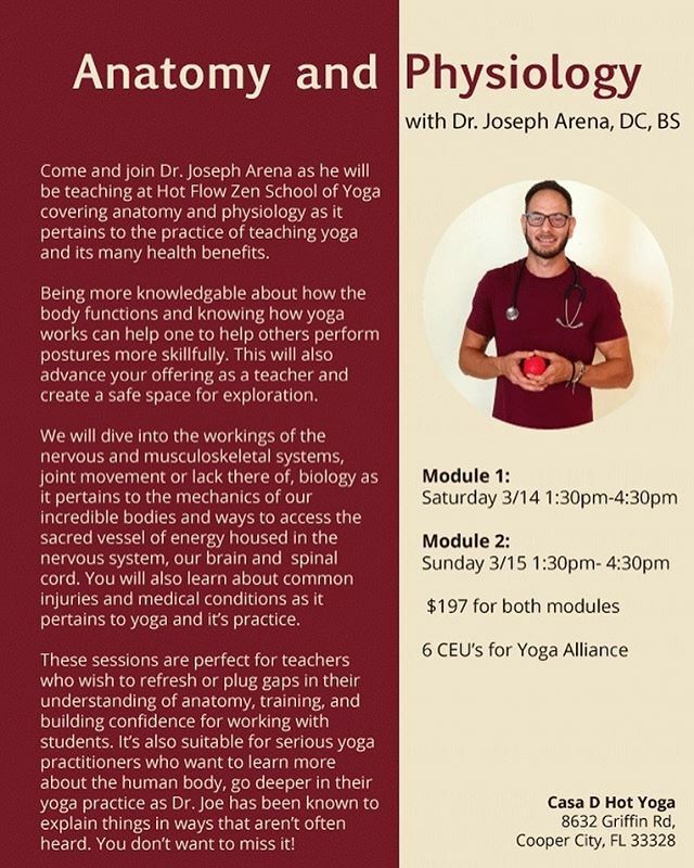 casadhotyoga's tweet photo. THIS WEEKEND ✨
In between celebrating 3 years with free classes, we will also be immersing ourselves in Anatomy and Physiology as it pertains to the practice of Yoga. 
Our guest speaker, Dr. Joseph Arena will be diving into the teachings of nervous a… https://t.co/BC5Z7yLe30 https://t.co/VSxCe8yfTh