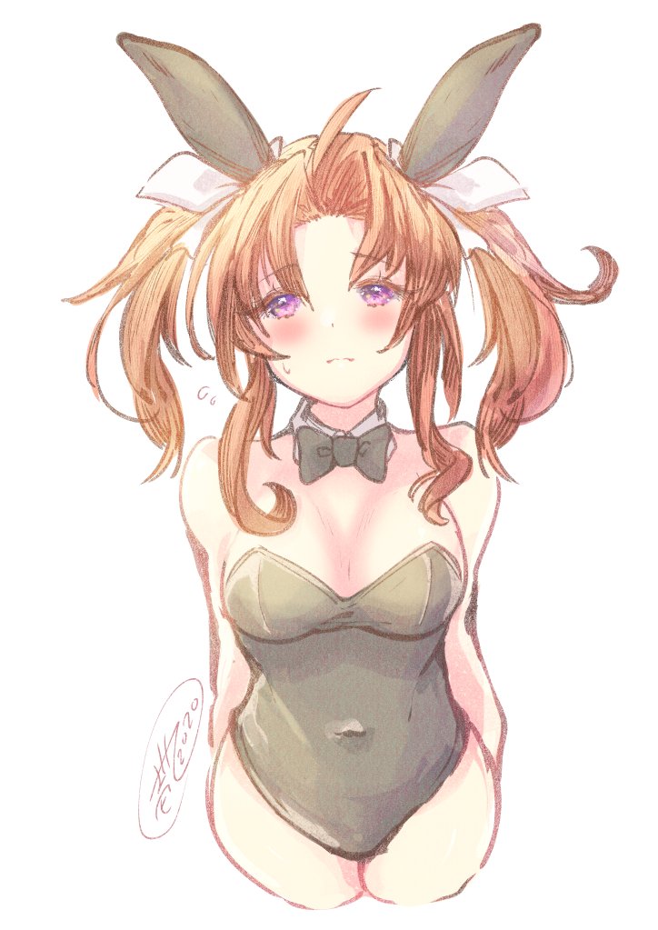 時雨(艦これ) 「#バニーガールはまだウィルスには効かないがそのうち効くようになる 
#艦これ ?」|壱十九 / illustratorのイラスト