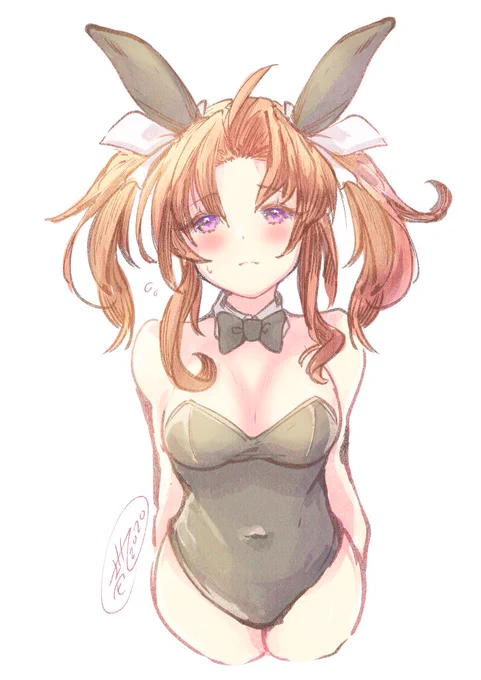 #バニーガールはまだウィルスには効かないがそのうち効くようになる 
#艦これ ???? 